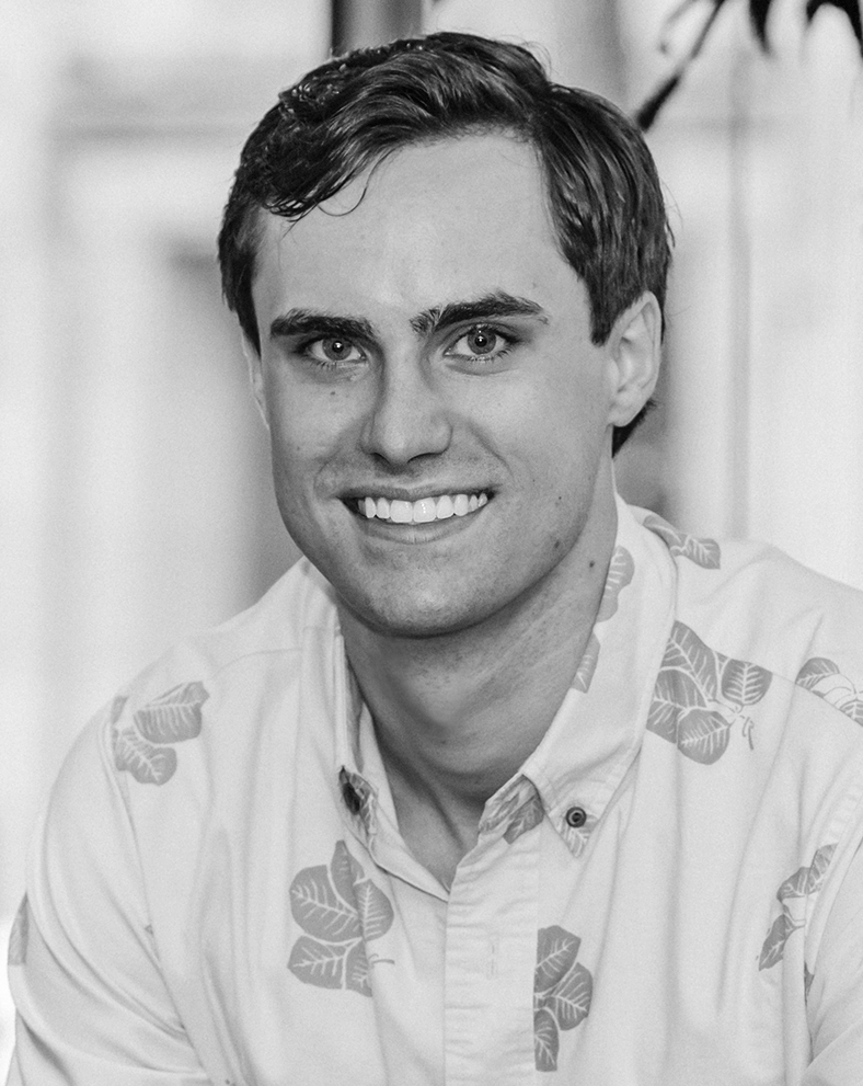 Furniture Plus Design Luke Robinson Account Executive black and white