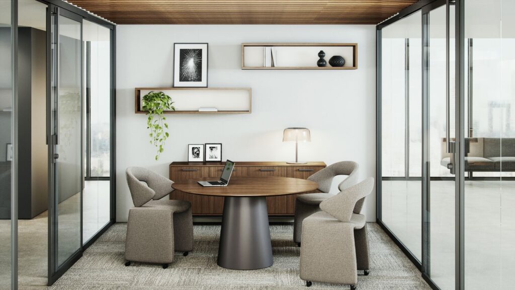 -22-HUDDLE-ROOM-Round-Table-Cone-Base
